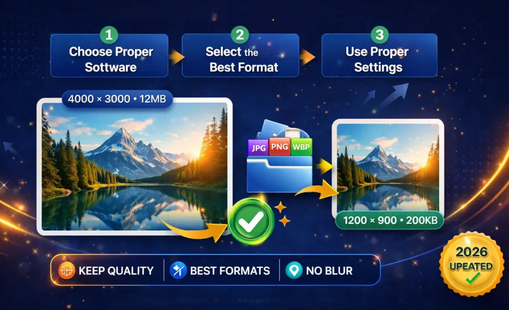 Resize Images Without Losing Quality