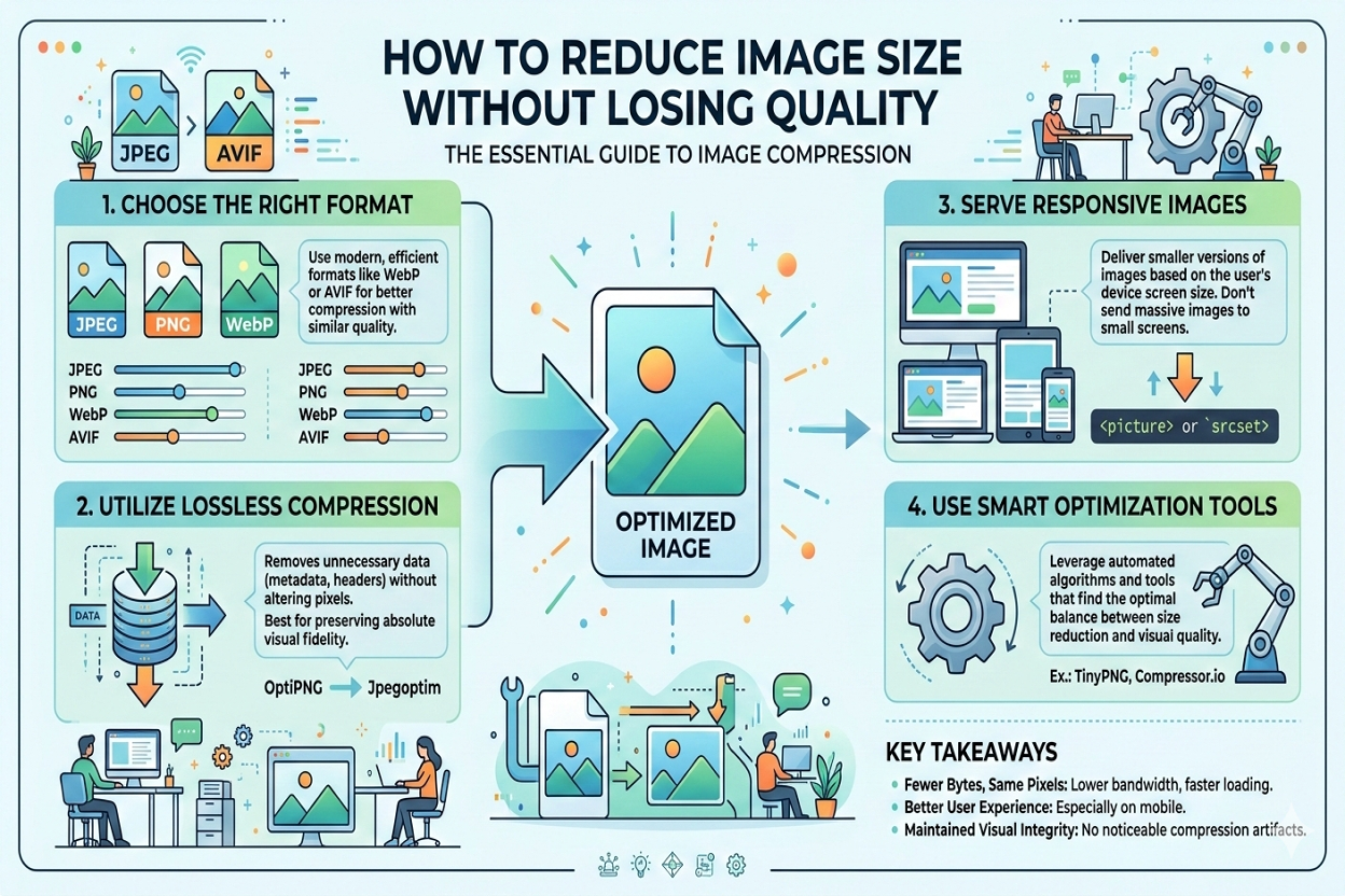 How to Reduce Image Size Without Losing Quality: 2026 Guide